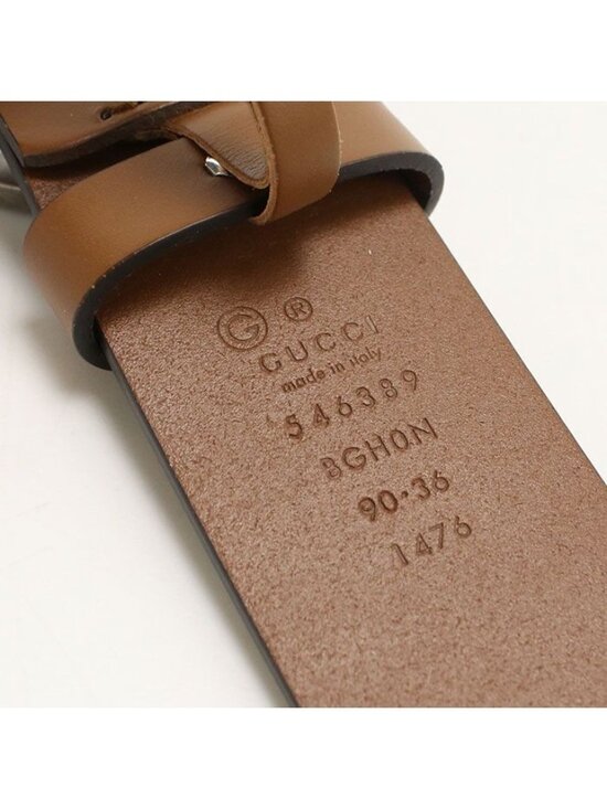 Gucci Interlocking Belt Leather main image 6